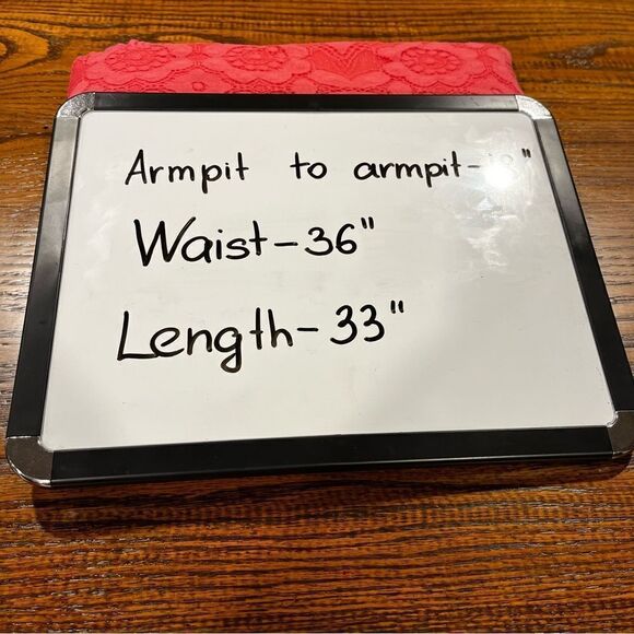 Lace salmon pink color sleeveless mini dress - Picture 7 of 12